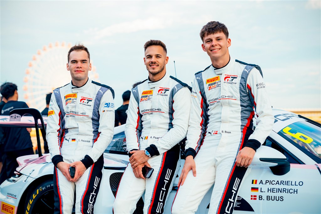Bastian Buus vil sikre Porsche-sejr i historisk Suzuka-løb.
(Foto: Origine Motorsport)